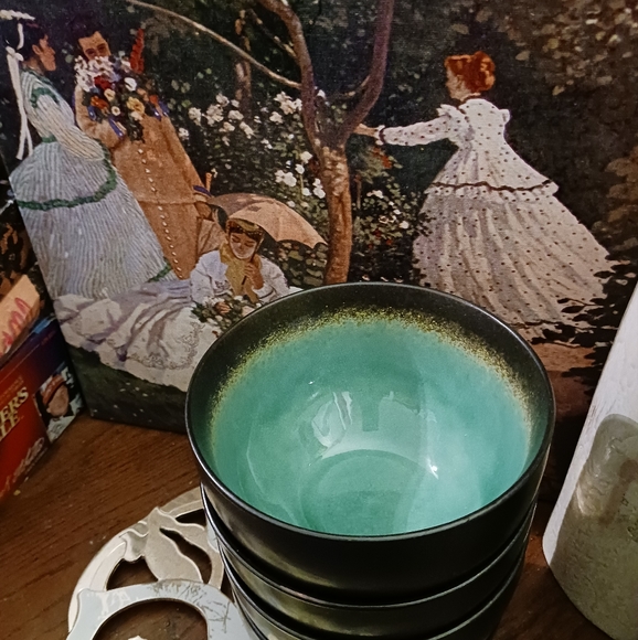 3 Gibson Everyday Stoneware Cereal/Soup/ Salad Bowl🥣Nice Vintage Gift Item. 🎁 - Picture 4 of 11